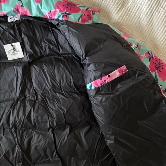 Arizona Green Tea floral Puffer Jacket / Coat - Picture 9 of 13